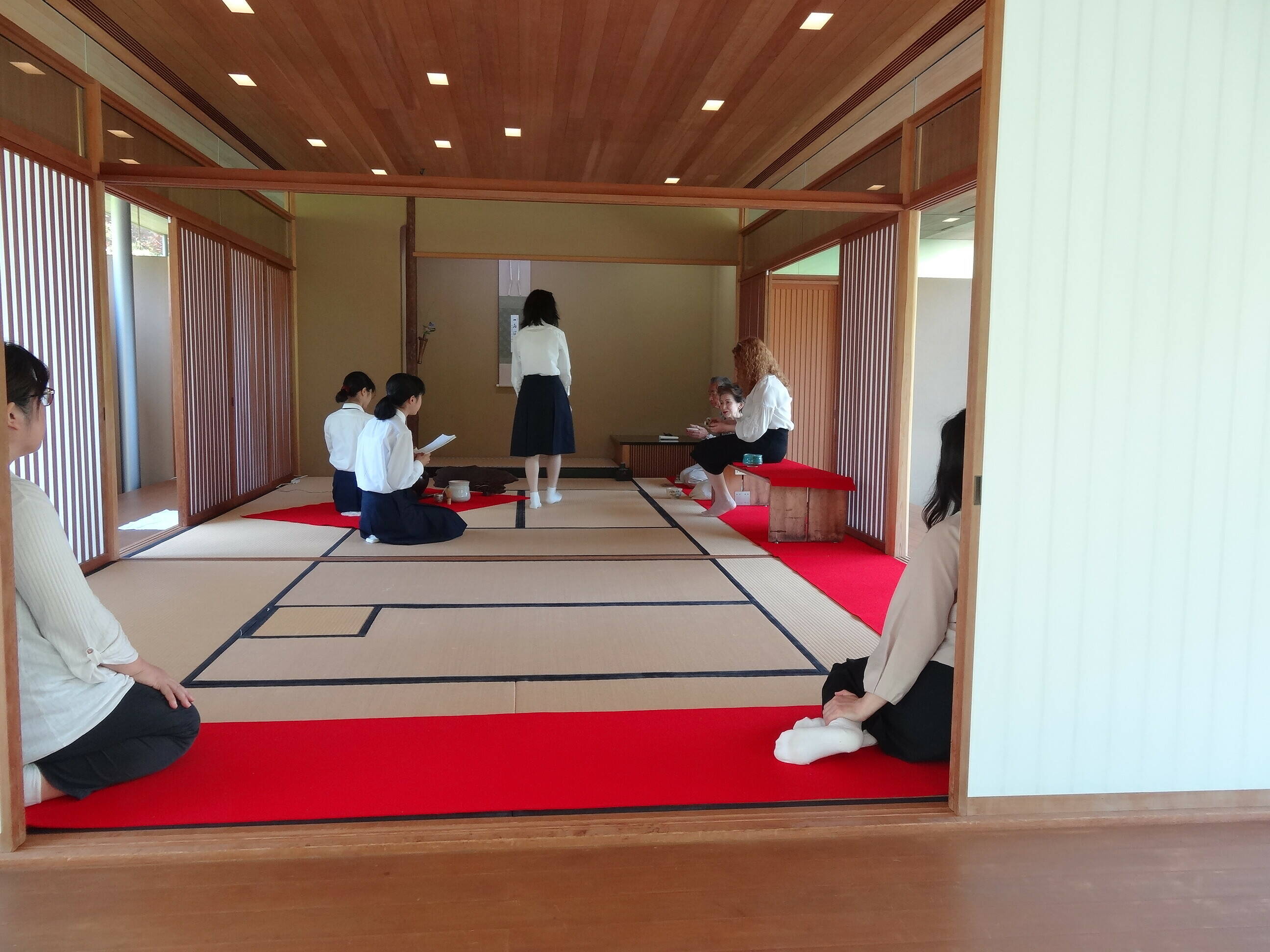 茶道体験教室の開催の写真