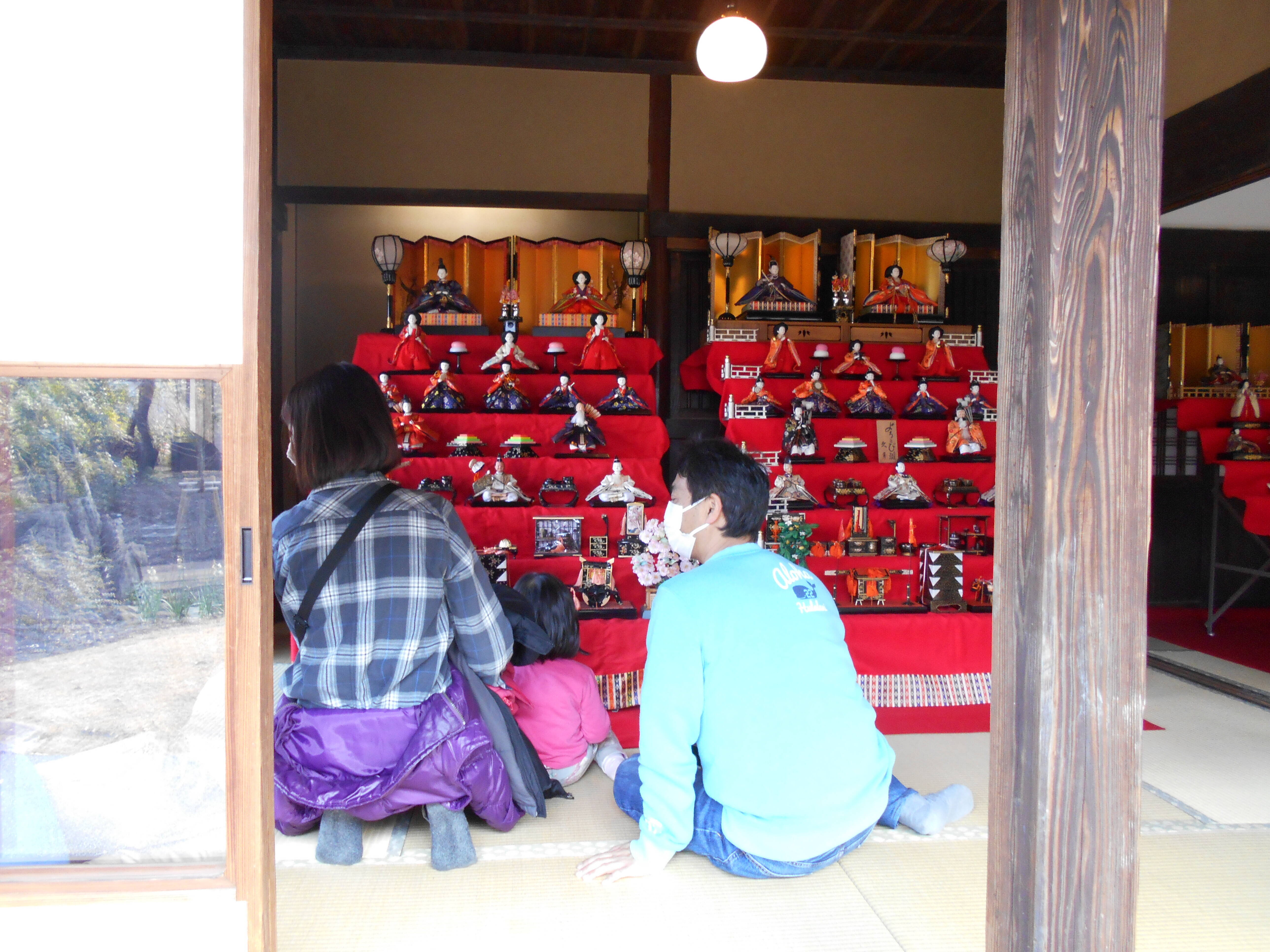 上巳の節句(雛飾り)を始めました。の写真