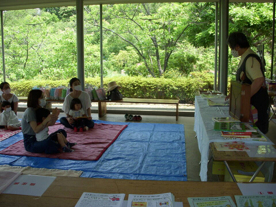 紙芝居教室が再開されました。の写真