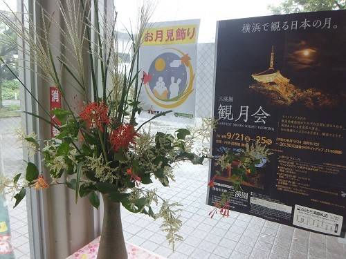 「お月見」と「最中」の写真
