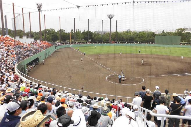 高校野球 夏の大会まで1カ月の写真