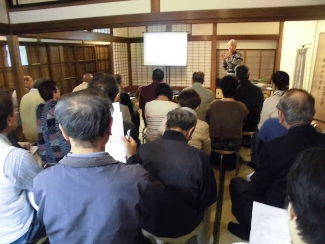 別邸で学ぶ歴史講座「旧中山道とゆかりの人々」の写真