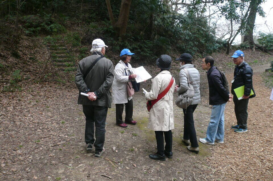 富岡総合公園歴史ガイドツアーの写真