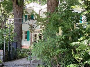 エリスマン邸のお庭から