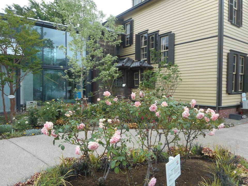 外交官の家 秋の寄せ植え講座の写真