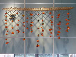 クラフトの干し柿