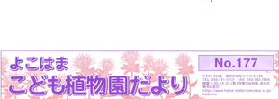 こども植物園だより No.177
