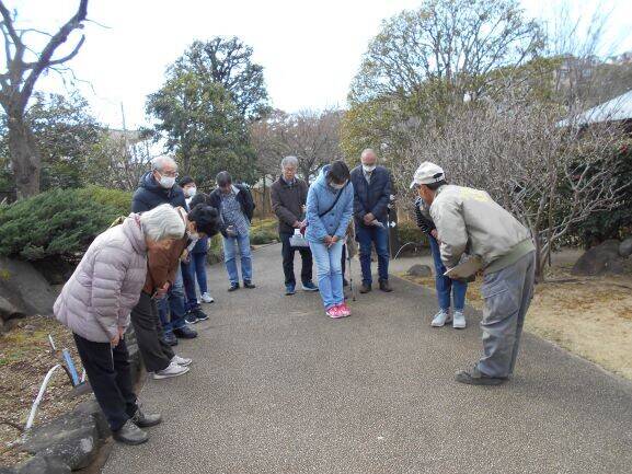 園内ガイドを開催しましたの写真