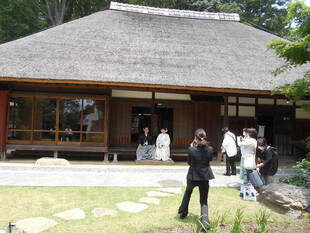 古民家での結婚式前撮り