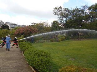 防災訓練を実施しました。