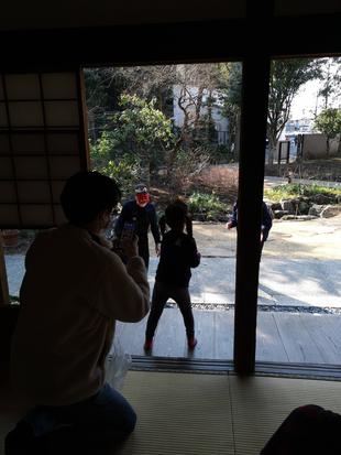 節分の豆まきを行いました。