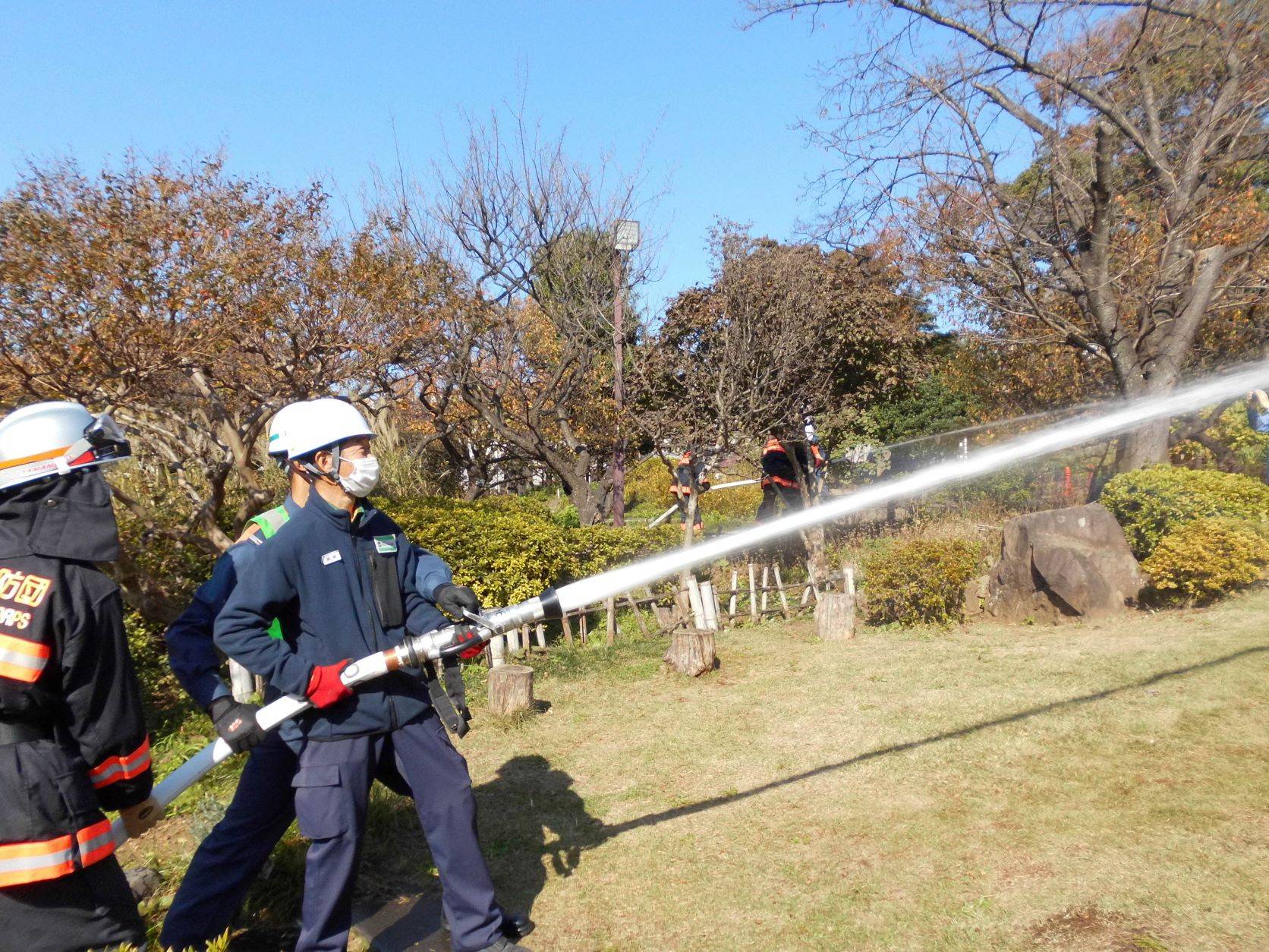 消防訓練を実施しました。の写真