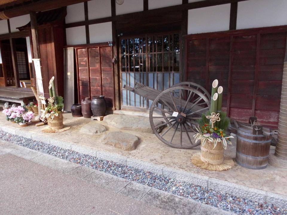 門松がお正月気分を演出の写真