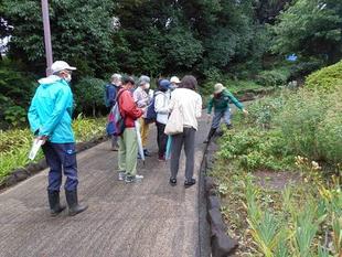 9月の園内ガイドが開催されました。