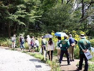8月の園内ガイドが開催されました