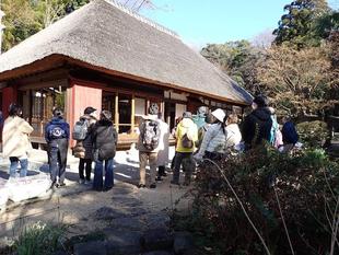 １月の園内ガイドを開催しました