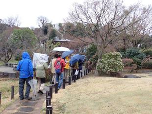 3月の園内ガイドを行いました