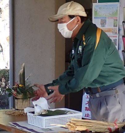 お正月飾りづくり教室の写真