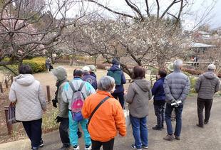 2月の園内ガイドを開催しました