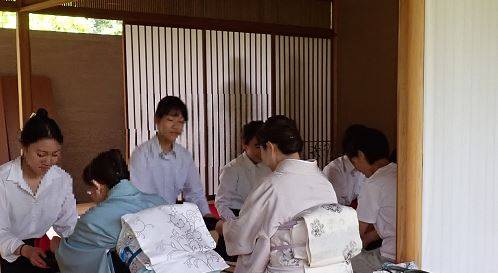 令和7年度茶道体験教室(第2回)の写真