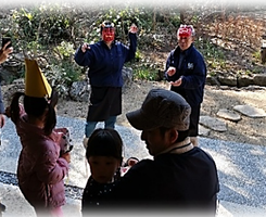 節分の豆まきの画像