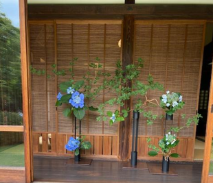 花木園の季節を生ける