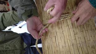 権現山公園はお正月準備中
