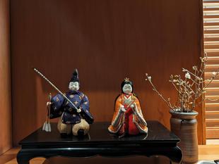 ひな飾りをしつらえました