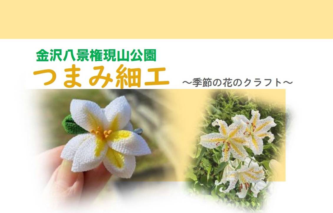 つまみ細工～季節の花のクラフト～の写真