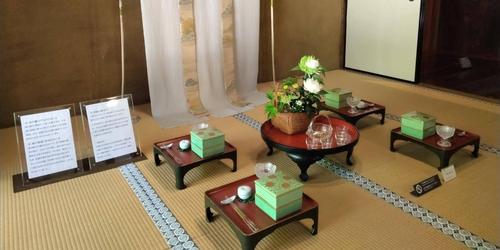 重陽の節句のしつらえの画像