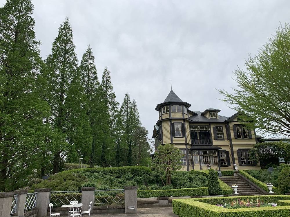 山手イタリア庭園 メタセコイア並木≪2025年4月≫の写真