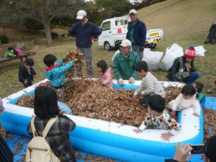 「おちばプール」ちびっこに大人気！