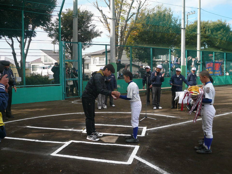 「三浦大輔杯」の決勝戦を行いました。の写真