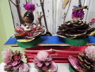 【岸根公園】お雛さま