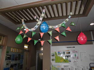 クリスマスの飾り付け