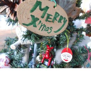 クリスマスの飾付け