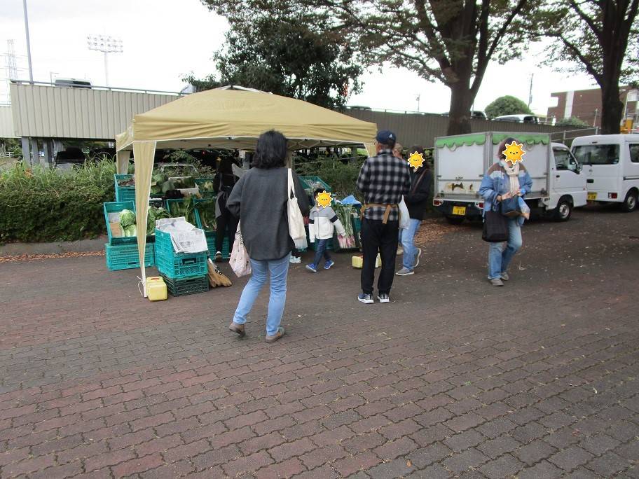 地産地消マルシェ(2023年11月11日)の写真