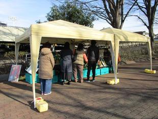地産地消マルシェ開催しました　（２０２４年２月10日）