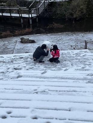 雪アートの紹介