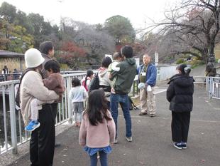 篠原池から始まる自然観察会を開催