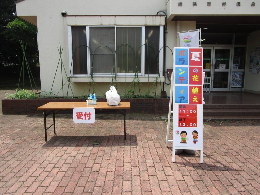 夏の花植えボランティア【2026年6月13日】の写真