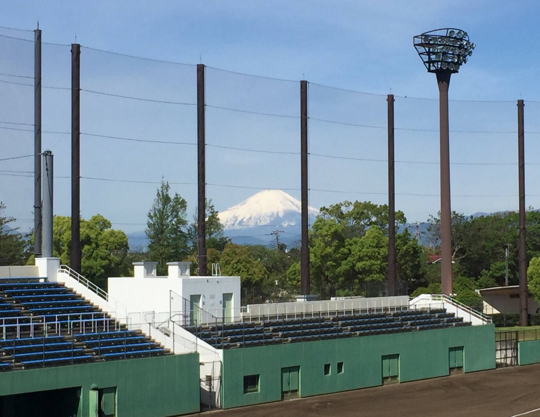 富士山が見える特等席の写真
