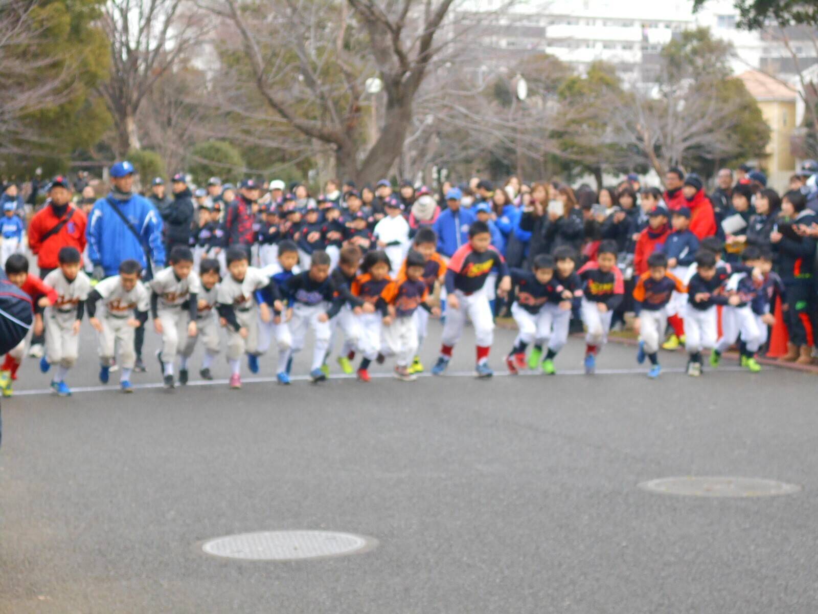 しらゆり球友会新春マラソン大会の写真