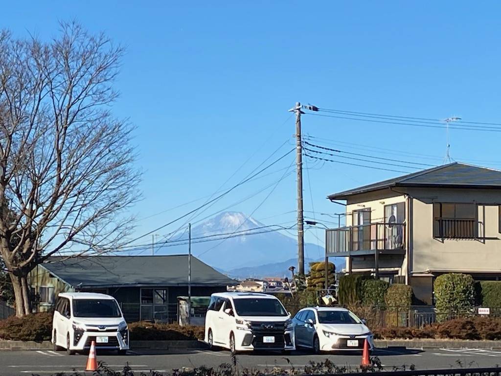 2021年初富士の写真
