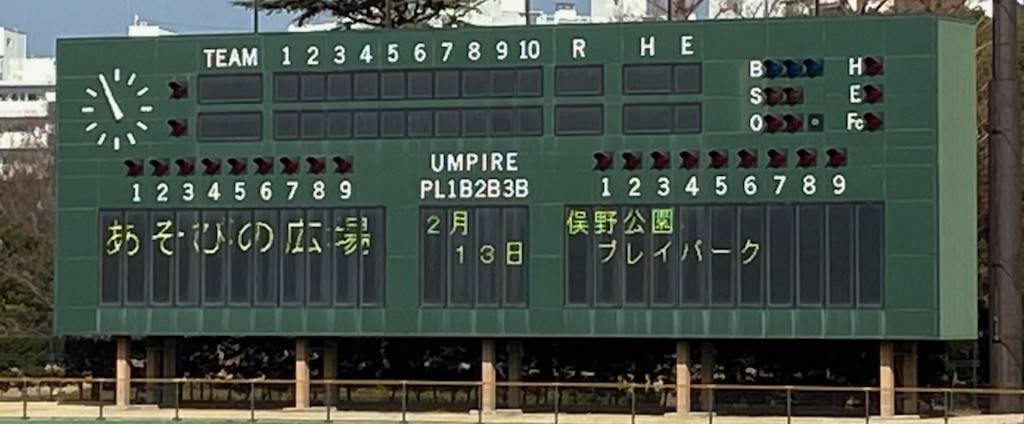 プレイパークin野球場の写真