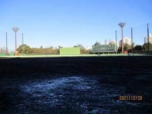 横浜薬大スタジアム　冬季休業