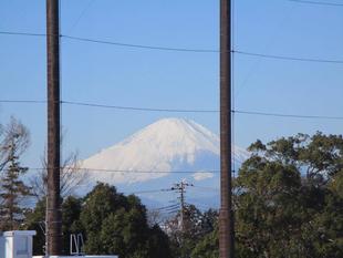 １月14日　富士山