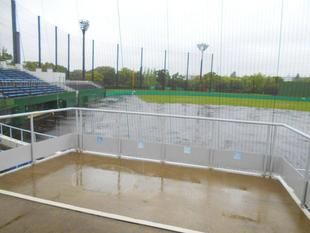 大雨の俣野公園・横浜薬大スタジアム【令和4年6月6日(月)】