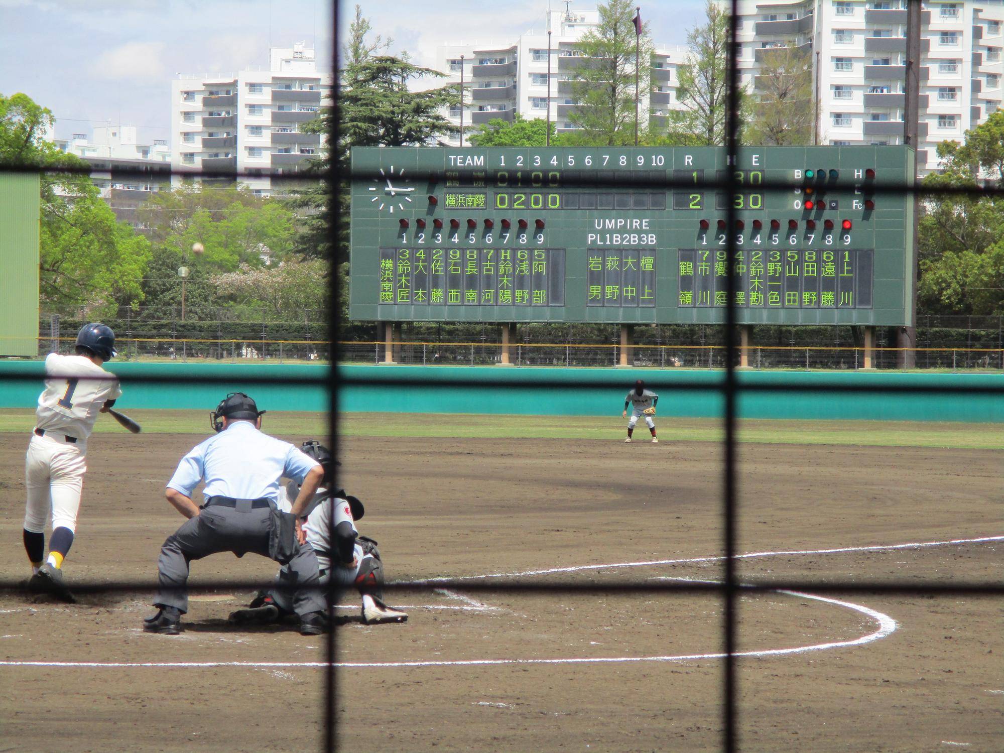 ⚾4/8(土)第１試合（10：00開始）鶴嶺 VS 南陵の写真