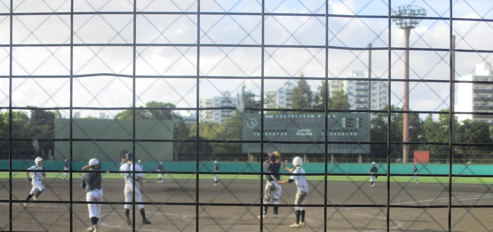 神奈川県中学校体育連盟の大会⚾１日目の写真